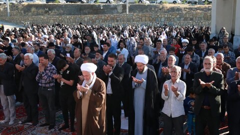 تصاویر / اقامه نماز عید قربان در استان همدان