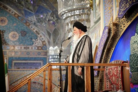ایمان، انقلاب اسلامی کی بقا کا راز ہے؛ دشمن فساد کے ذریعے اسے نابود کرنا چاہتا ہے: آیت‌اللہ علم‌الهدی
