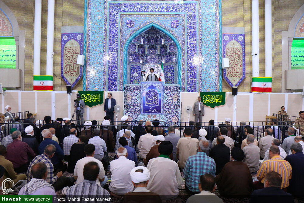 Photos / Prière de l'Aïd el-Adha à la mosquée Qods de Qom