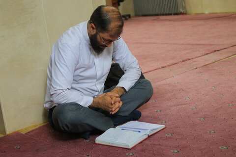 برگزاری امتحان شفاهی در مدرسه آیت الله آخوند (ره)