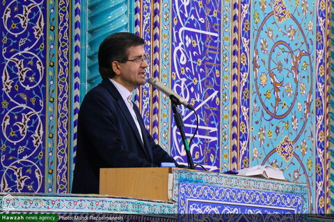 Photos / Prière de l'Aïd el-Adha à la Sainte Mosquée de Qom