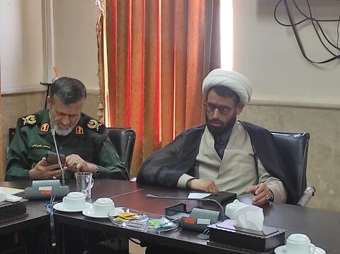 تصاویر / دیدار فرمانده سپاه استان قزوین با مدیر حوزه علمیه  قزوین