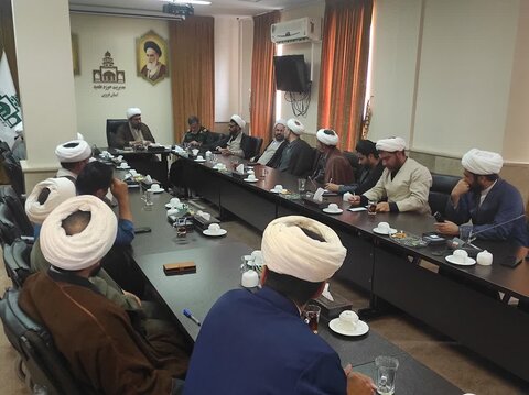 تصاویر / دیدار فرمانده سپاه استان قزوین با مدیر حوزه علمیه  قزوین