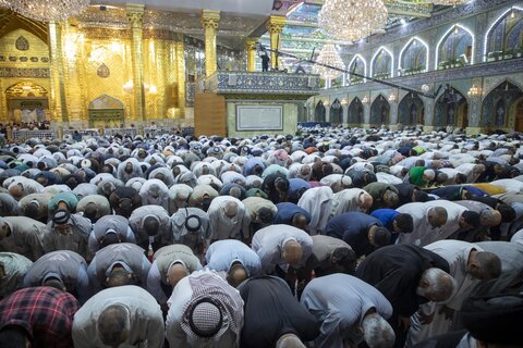 برگزاری نماز عید سعید قربان در حرم حضرت اباالفضل العباس (علیه السلام)