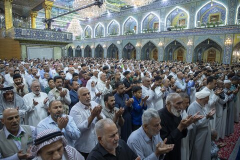 برگزاری نماز عید سعید قربان در حرم حضرت اباالفضل العباس (علیه السلام)
