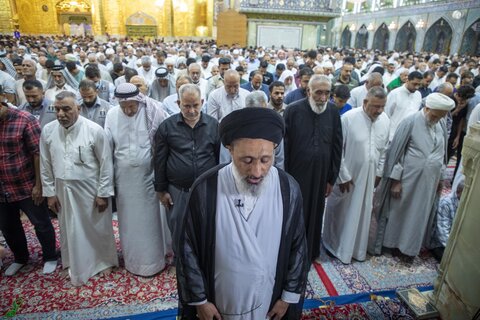 برگزاری نماز عید سعید قربان در حرم حضرت اباالفضل العباس (علیه السلام)