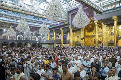 برگزاری نماز عید سعید قربان در حرم حضرت اباالفضل العباس (علیه السلام)