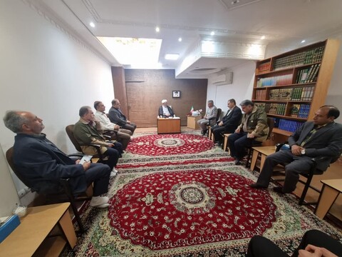 تصاویر/ دیدار با مدیرکل و کارکنان منابع طبیعی استان سمنان به نماینده ولی فقیه در استان