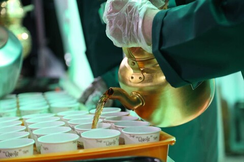 افتتاح موکب و چایخانه امام رضا(ع) در شهربازی کرمان