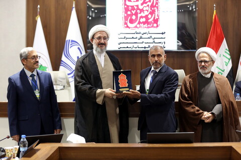 تصاویر/ اختتامیه چهارمین همایش بین‌المللی معرفت و رسالت حسینی