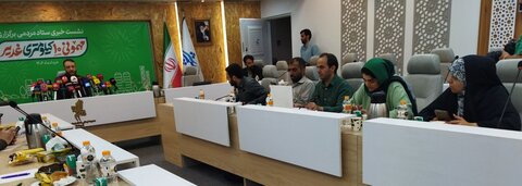 تصاویر/ نشست خبری مهمونی ده کیلومتری غدیر