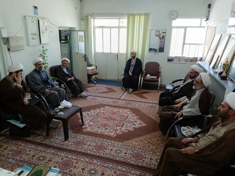 بازدید معاون پژوهش حوزه علمیه خوزستان از مدرسه علمیه آیت الله قاضی دزفول