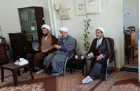 بازدید معاون پژوهش حوزه علمیه خوزستان از مدرسه علمیه آیت الله قاضی دزفول