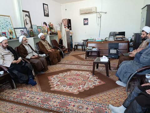 بازدید معاون پژوهش حوزه علمیه خوزستان از مدرسه علمیه آیت الله قاضی دزفول