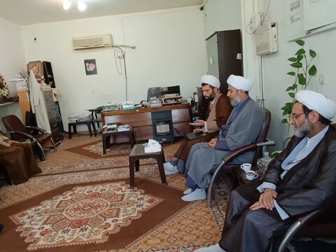 بازدید معاون پژوهش حوزه علمیه خوزستان از مدرسه علمیه آیت الله قاضی دزفول