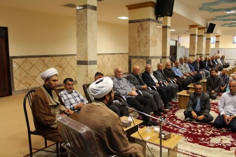 تصاویر/ جلسه هماهنگی برنامه های عید غدیر در بناب