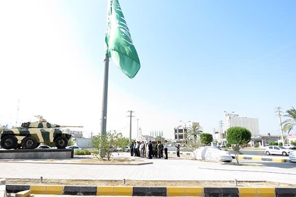 پرچم غدیر در کنگان برافراشته شد