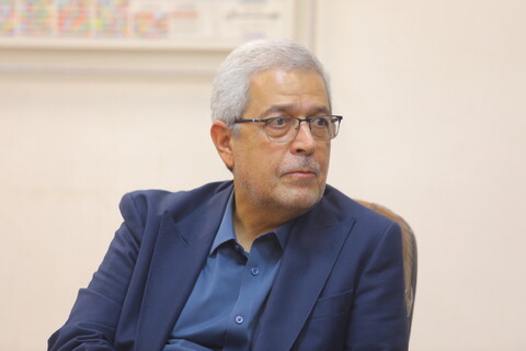 تصاویر / دیدار اعضای ستاد توسعه و بازسازی عتبات با آیت الله اعرافی