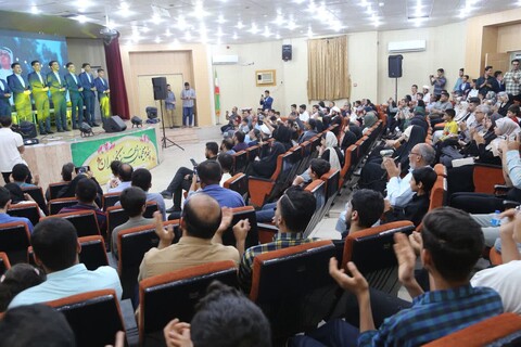 تصاویر/آیین رونمایی از نماهنگ «کوچه غدیر» در اهواز برگزار شد