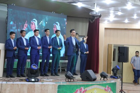 تصاویر/آیین رونمایی از نماهنگ «کوچه غدیر» در اهواز برگزار شد