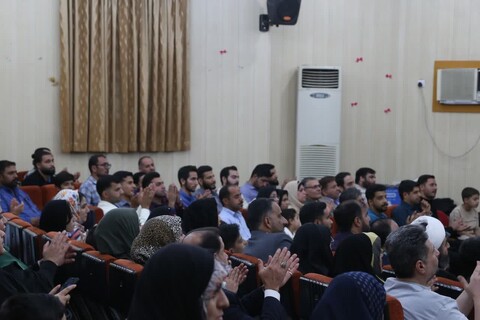 تصاویر/آیین رونمایی از نماهنگ «کوچه غدیر» در اهواز برگزار شد