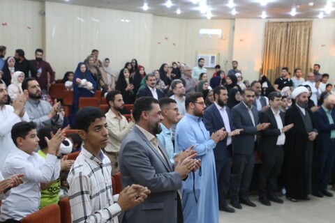 تصاویر/آیین رونمایی از نماهنگ «کوچه غدیر» در اهواز برگزار شد