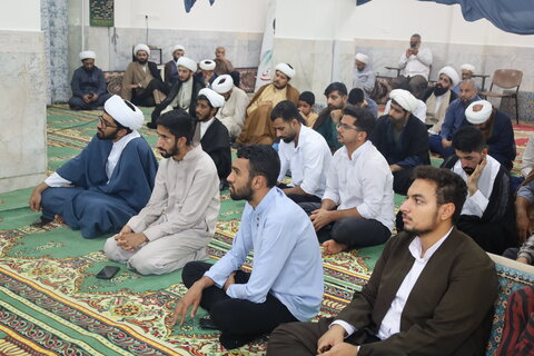 دیدار معاون امور صیانتی حوزه های علمیه با طلاب و مبلغین  بندرعباس