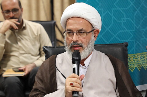 دیدار دبیران و مدیران علمی همایش یکصدمین سالگرد بازتأسیس حوزه علمیه قم با آیت الله اعرافی