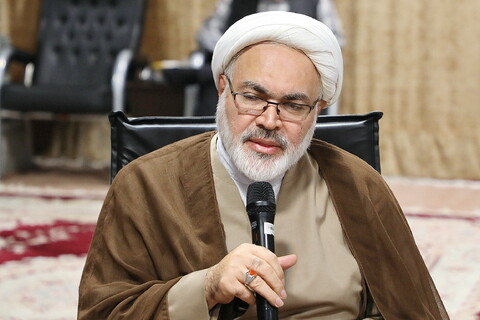 دیدار دبیران و مدیران علمی همایش یکصدمین سالگرد بازتأسیس حوزه علمیه قم با آیت الله اعرافی