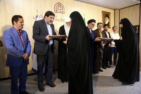 تصاویر/ اختتامیه بیست‌و دومین جشنواره قرآن و عترت دانشگاه علوم و معارف قرآن کریم