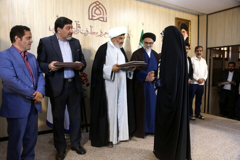 تصاویر/ اختتامیه بیست‌و دومین جشنواره قرآن و عترت دانشگاه علوم و معارف قرآن کریم