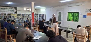 تصاویر/ امتحانات نهایی طلاب مدرسه علمیه دارالعلم اسلامی آیت‌الله اعتمادی کاشان