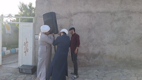 تبلیغ غدیر در روستای الفاوت