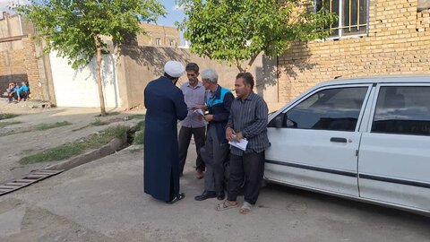 تبلیغ غدیر در روستای الفاوت