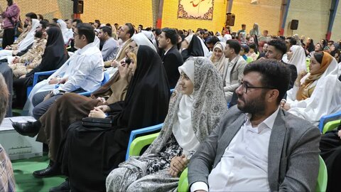 تصاویر/جشن بزرگ غدیر و پیوند آسمانی در ساوه