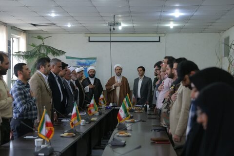 تصاویر / جلسه شورای اداری الموت شرقی با حضور امام جمعه قزوین