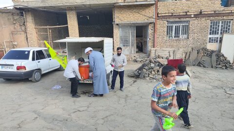 تبلیغ غدیر در روستای ورکانه و ارزانفود همدان
