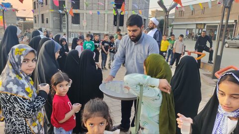 تبلیغ غدیر در روستای ورکانه و ارزانفود همدان