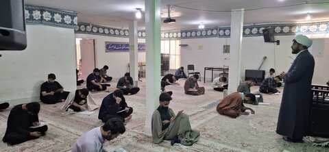 تصاویر/ امتحانات نهایی طلاب مدرسه علمیه دارالعلم اسلامی آیت‌الله اعتمادی کاشان