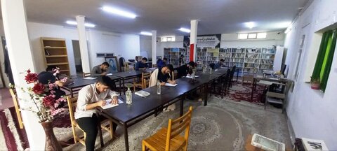 تصاویر/ امتحانات نهایی طلاب مدرسه علمیه دارالعلم اسلامی آیت‌الله اعتمادی کاشان