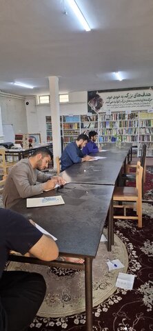 تصاویر/ امتحانات نهایی طلاب مدرسه علمیه دارالعلم اسلامی آیت‌الله اعتمادی کاشان