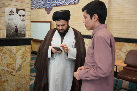 تصاویر/ بازدید مدیر حوزه علمیه استان تهران از مدرسه علمیه امام حسن عسکری