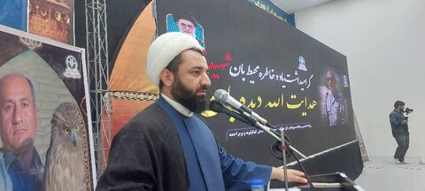 گزارش تصویری| مراسم بزرگداشت شهید هدایت‌الله دیده‌بان در یاسوج برگزار شد