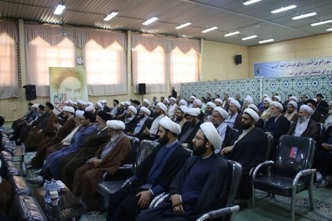تصاویر/ گردهمایی منطقه ایی ائمه جمعه شمالغرب کشور  در اردبیل