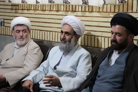 حضور مدیر منطقه۲حوزه قائم مقام امور استانها در مدرسه علمیه امام صادق (ع) بیجار