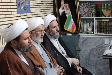 حضور مدیر منطقه۲حوزه قائم مقام امور استانها در مدرسه علمیه امام صادق (ع) بیجار