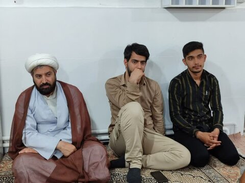 حضور مدیر منطقه۲حوزه قائم مقام امور استانها در مدرسه علمیه امام صادق (ع) بیجار