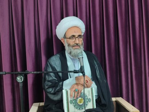 حضور مدیر منطقه۲حوزه قائم مقام امور استانها در مدرسه علمیه امام صادق (ع) بیجار