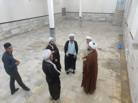 حضور مدیر منطقه۲حوزه قائم مقام امور استانها در مدرسه علمیه امام صادق (ع) بیجار