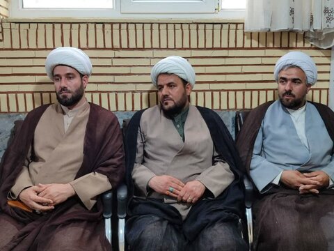 حضور مدیر منطقه۲حوزه قائم مقام امور استانها در مدرسه علمیه امام صادق (ع) بیجار